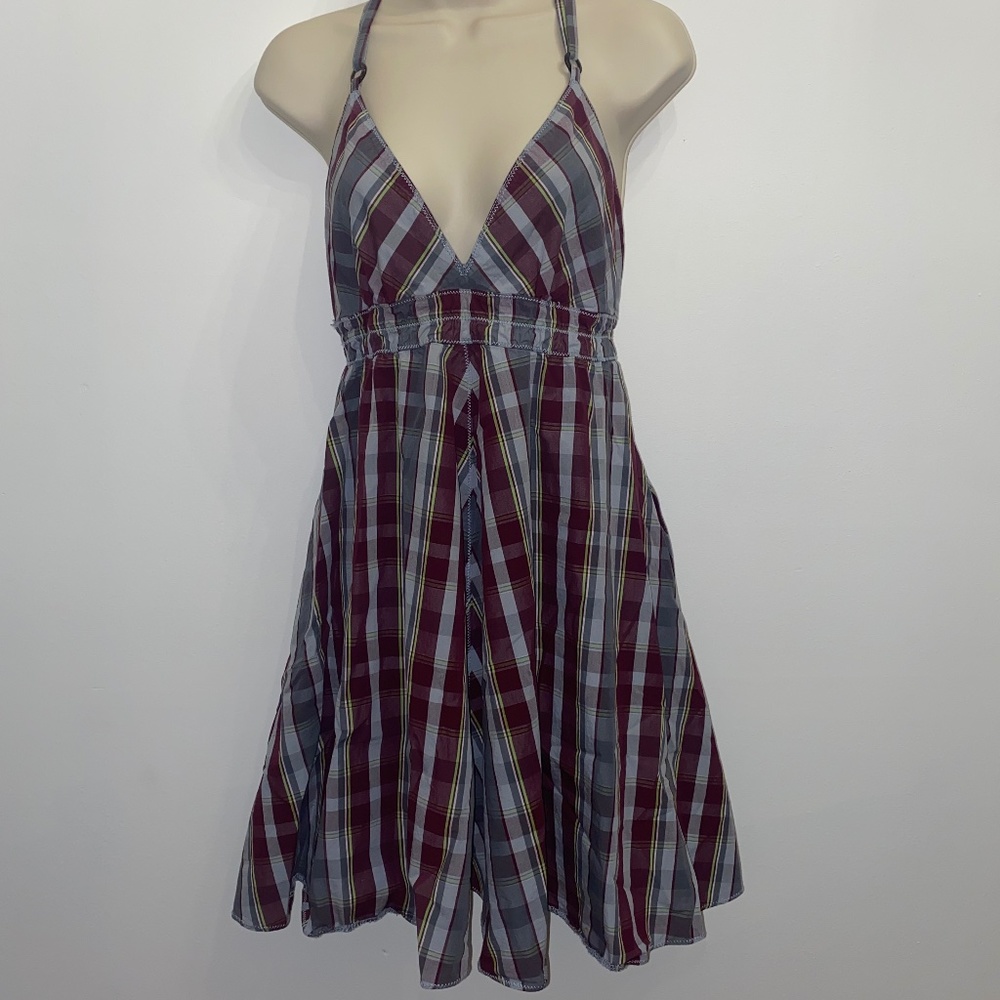 Y2K Triple 5 Soul halter top skater sundress